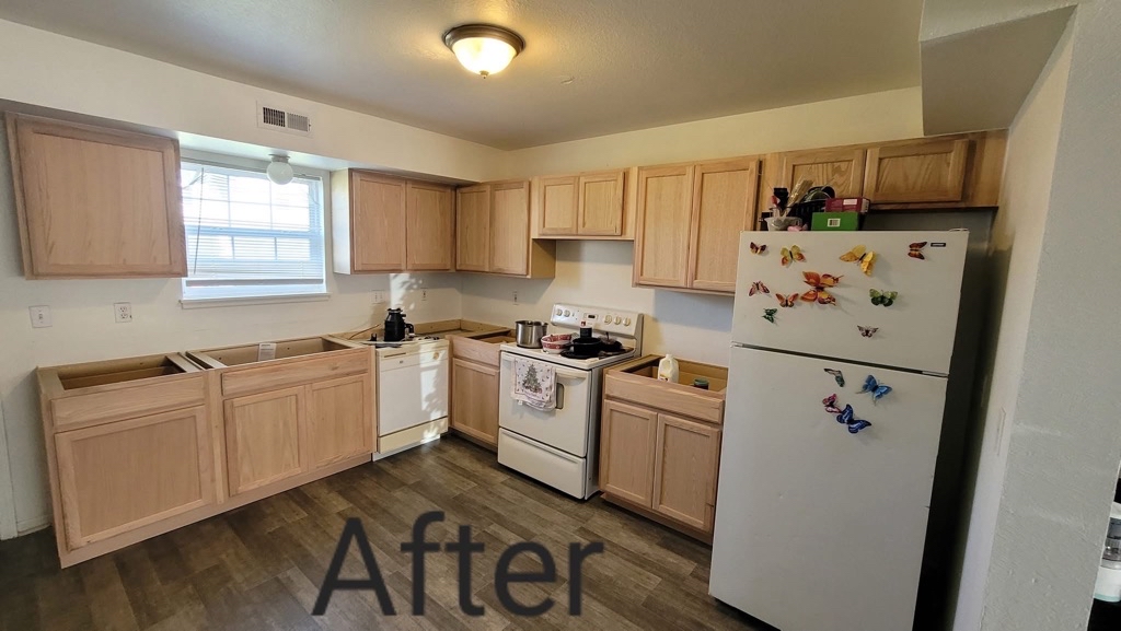 Kitchen remodel after