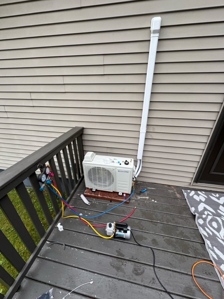 Mini split install