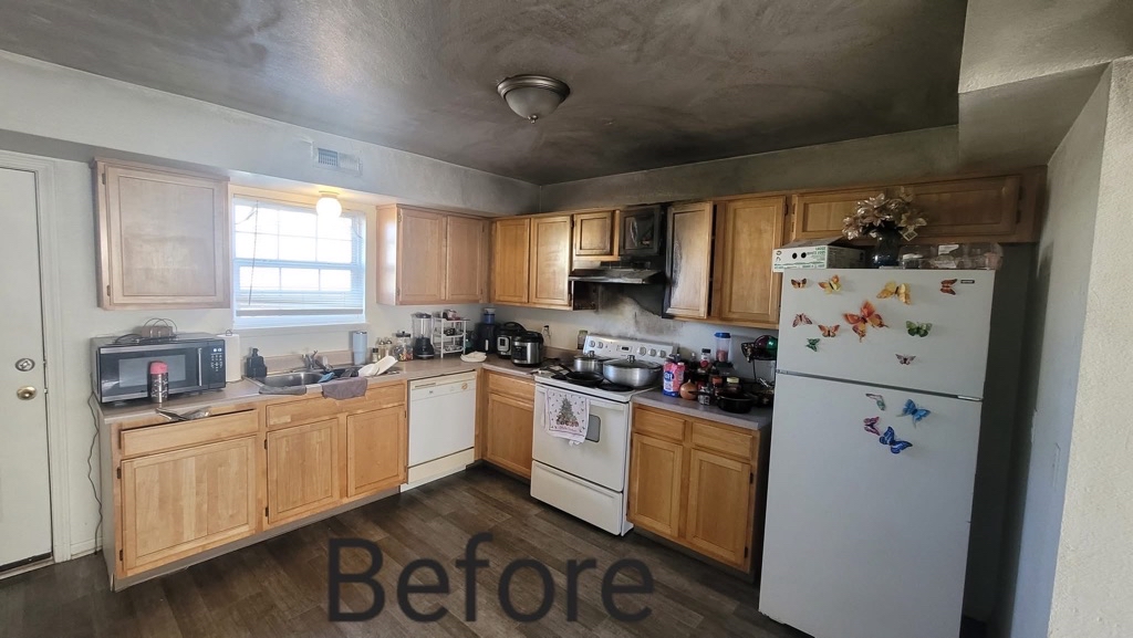 Kitchen remodel before